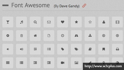 IcoMoon+@font-face+Sass制作Icons